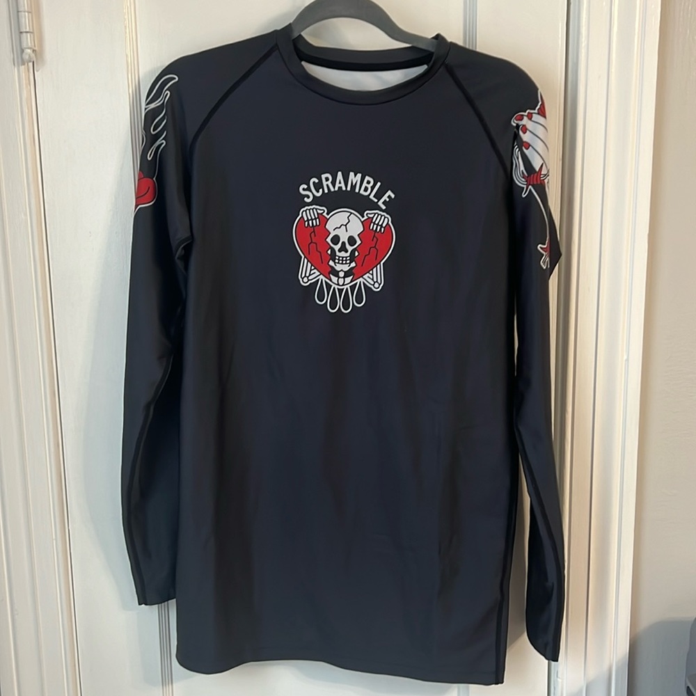 Scramble “Inner Peace, Outer Violence” Rashguard